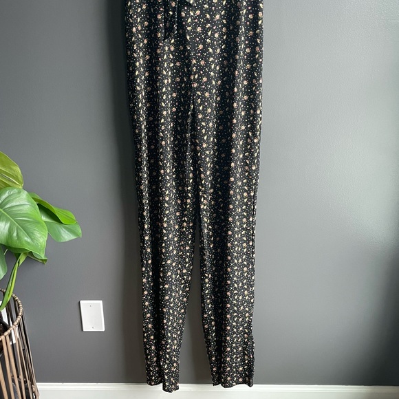 Asos Fashion Union Tall Tie Front Jumpsuit in Floral NWT - 4 Tall - Picture 9 of 9